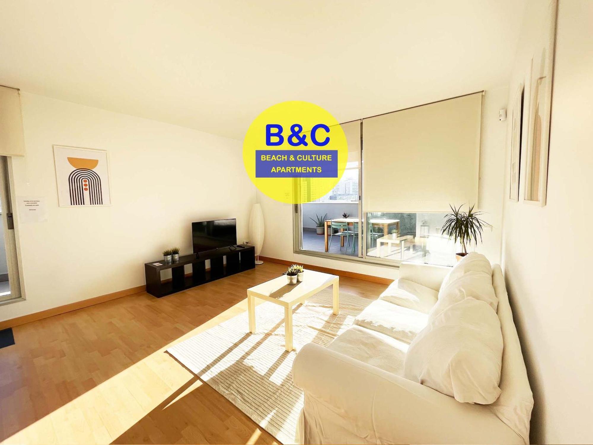 Beach & Culture Barcelona Port Forum Penthouse Apartment Sant Adria de Besos Εξωτερικό φωτογραφία